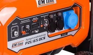Agregat prądotwórczy OLEO MAC OM LINE PZU 65 DCS AGREGAT PRĄDOTWÓRCZY 5,5 KW - Agregaty prądotwórcze - miniaturka - grafika 4