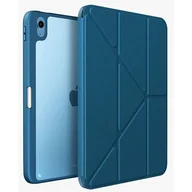 Etui do tabletów - UNIQ etui Moven iPad Air 10.9 (2022/2020) Antimicrobial niebieski/carpi blue - miniaturka - grafika 1