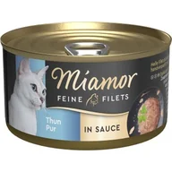 Mokra karma dla kotów - Miamor Feine Filets w Sosie 24 x 85 g Czysty tuńczyk - miniaturka - grafika 1