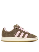 Buty dla dziewczynek - adidas Sneakersy Campus 00S JR5038 Brązowy - miniaturka - grafika 1