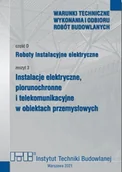 Technika - Roboty instalacyjne elektryczne. cz.D. Zeszyt 3. Instalacje elektryczne, piorunochronne i telekomunikacyjne w obiektach przemysłowych. - miniaturka - grafika 1
