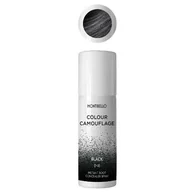 Farby do włosów i szampony koloryzujące - Montibello Colour Camouflage, spray na odrosty, czarny, 125ml - miniaturka - grafika 1