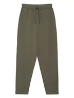 Spodnie sportowe damskie - Ecoalf Spodnie dresowe w kolorze khaki - miniaturka - grafika 1