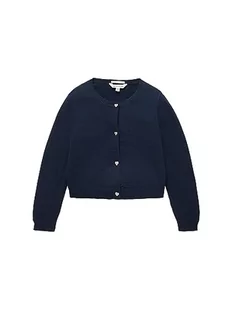 TOM TAILOR Dziewczęcy kardigan dziecięcy, 10668 - Sky Captain Blue, 128/134 cm - Swetry damskie - miniaturka - grafika 1