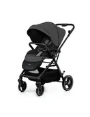 Wózki dziecięce - Kinderkraft YOXI Wózek spacerowy grey - miniaturka - grafika 1