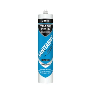 Geocel Silikon sanitarny bezbarwny 280 ml Trademate - Silikony - miniaturka - grafika 1