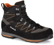 Buty trekkingowe męskie - Buty trekkingowe męskie Aku M'S TREKKER LITE III WIDE GTX, black/ orange, 40 - miniaturka - grafika 1