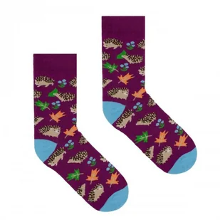 Kolorowe Skarpetki - Jeże - 36-41 - Skarpetki męskie - miniaturka - grafika 1