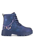 Buty dla dziewczynek - Disney Classics Trzewiki CM-AW24-318DCLS Granatowy - miniaturka - grafika 1