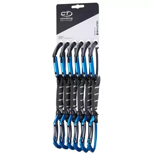 NOWY Ekspresy wspinaczkowe Climbing Technology Lime B Set Pro NY 12 cm 6-pack - ant/bl - Sprzęt wspinaczkowy - miniaturka - grafika 1