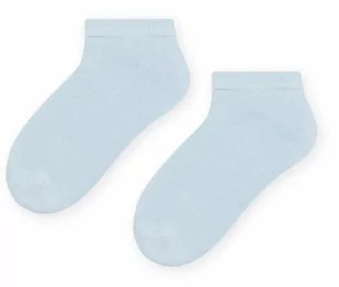 SKARPETY STEVEN 004 UNISEX GŁADKIE (kolor żółty jasny, rozmiar 26-28) - Skarpetki damskie - miniaturka - grafika 4