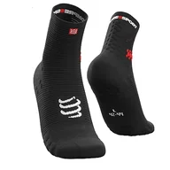 Skarpetki damskie - COMPRESSPORT Skarpety do biegania – Pro Racing Socks V3 Run High – zapobieganie pęcherzom – amortyzacja i oddychalność – do biegania i triatlonu – do treningu i zawodów – lekkie. - miniaturka - grafika 1
