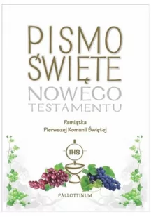 PALLOTTINUM Pismo Święte NT Pamiątka Pierwszej Komuni Świętej - Pamiątka Pierwszej Komunii Świętej - miniaturka - grafika 1