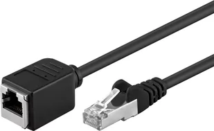 Przedłużacz internetowy LAN RJ45 kat. 5e F/UTP czarny 15m - Pozostałe akcesoria sieciowe - miniaturka - grafika 1