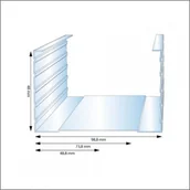 Listwy i profile - Un Profil Cw100/2.6M G-BCW100/2.6 1000001075334 - miniaturka - grafika 1