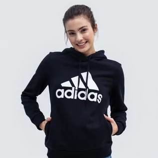 Bluzy damskie - ADIDAS BLUZA Z KAPTUREM W BL FL HD - grafika 1