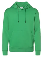 Swetry męskie - Jack & Jones Męski sweter z kapturem - JJEstar Mężczyźni zielony jednolity, M - miniaturka - grafika 1