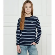 Bluzy dla dziewczynek - Lacoste Bluzka Regular Fit - miniaturka - grafika 1