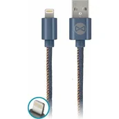 Kable USB - FOREVER USB-Lightning 1M jeans - miniaturka - grafika 1