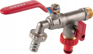 Zawory i kraniki - Ferro KCD1 ZAWÓR CZERP.KULOWY Z 2 PRZYŁ. 3/4", 1/2" FERRO // ZKC.15/20-COMFORT-FER - miniaturka - grafika 1