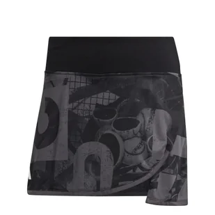 Spódnica damska adidas  Club Tennis Graphic Skirt Grey S - Spódnice - miniaturka - grafika 1