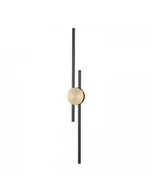 Lampy ścienne - Lampa Ścienna Kinkiet Ścienny LED Oracle Black 92 cm - miniaturka - grafika 1
