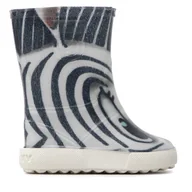 Buty dla dziewczynek - Kalosze Boatilus Nautic Rain Boot VAR.126 Szary - miniaturka - grafika 1