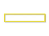 Systemy ekspozycyjne i znaki informacyjne - Magnetoplan Koszulka magnetyczna 232x52mm ramka żółta 5szt 1131702 - miniaturka - grafika 1