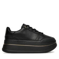 Sneakersy damskie - Sneakersy DeeZee AM25234 Czarny - miniaturka - grafika 1