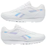 Trampki damskie - Reebok Damskie trampki Rewind Run, obuwie białe/pikselowe różowe/obuwie białe, 40 EU, Obuwie białe pikselowe różowe obuwie białe, 41 EU - miniaturka - grafika 1