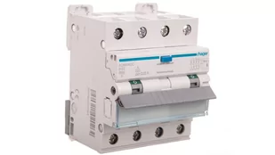 Hager RCBO WYŁĄCZNIK RÓŻNICOWOPRĄDOWY Z CZŁONEM NADMIAROWOPRĄDOWYM 4P 6kA B 40A/30mA TYP A - Bezpieczniki elektryczne - miniaturka - grafika 1