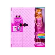 Lalki dla dziewczynek - Lalka Alicja + szafa. Walizka 1004823 Norimpex - miniaturka - grafika 1