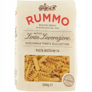 Rummo PASTA MISTA N74 włoski makaron 500 g - Makaron - miniaturka - grafika 1