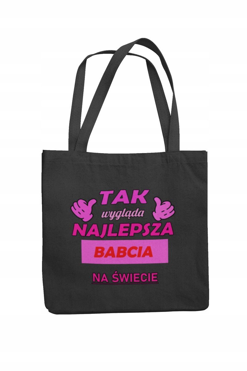 Torba Shopper- Dla Babci- Dzień Babci- Prezent