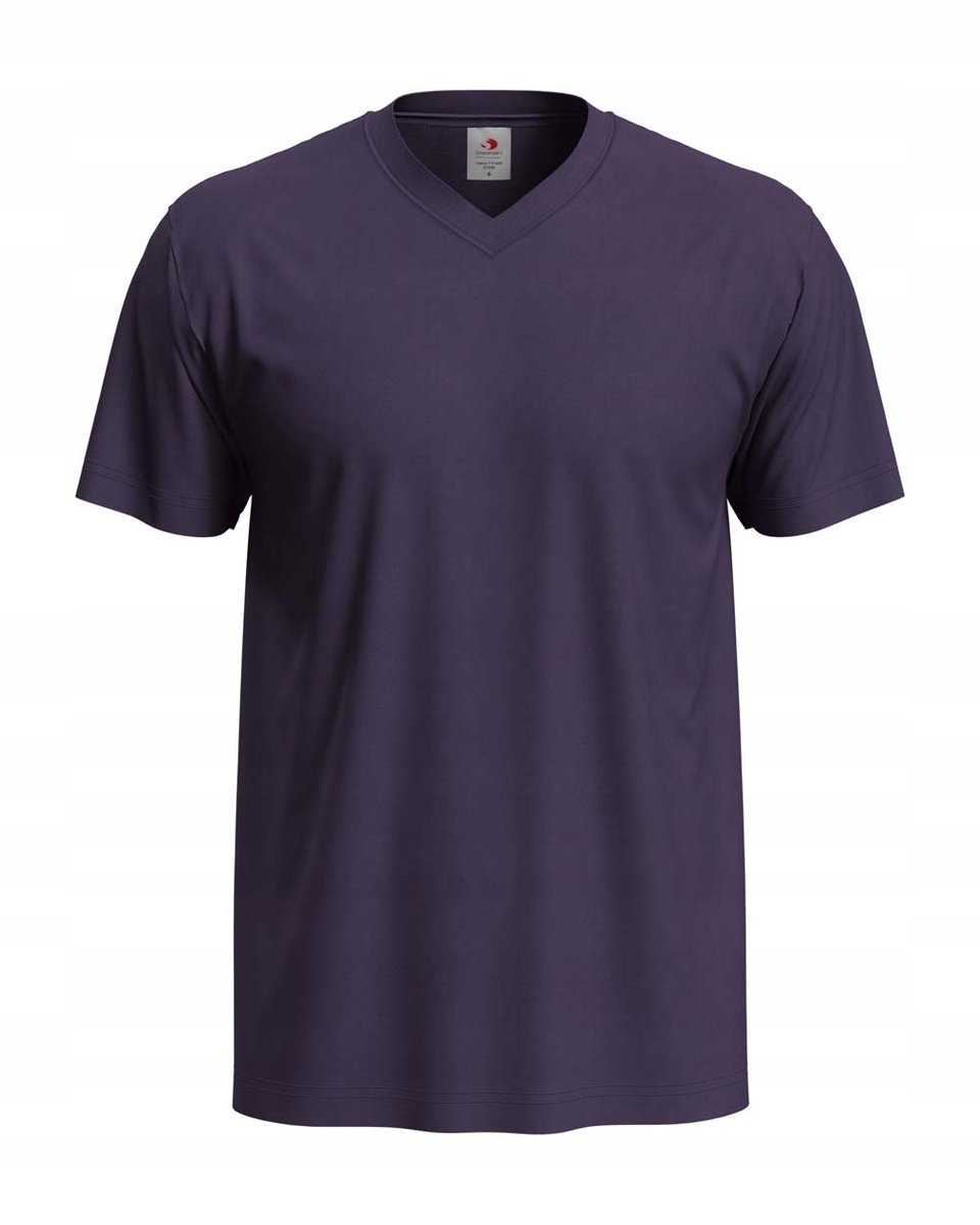 Koszulka męska T-shirt ST2300 Stedman Classic V Men Deep Berry XL