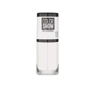 MAYBELLINE COLOR SHOW 60 SECONDS TRADYCYJNY LAKIER DO PAZNOKCI 130 WINTER BABY 6,7ML - Lakiery do paznokci - miniaturka - grafika 1