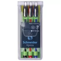 Schneider CIENKOPIS Xpress, 0,8 mm, 3 miks kolorów SR190093 - Cienkopisy - miniaturka - grafika 1