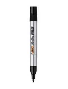 BIC Marker permanentny Ultra-Resistant Marking PRO czarny okrągły metalowy 8119 - Markery permanentne - miniaturka - grafika 1