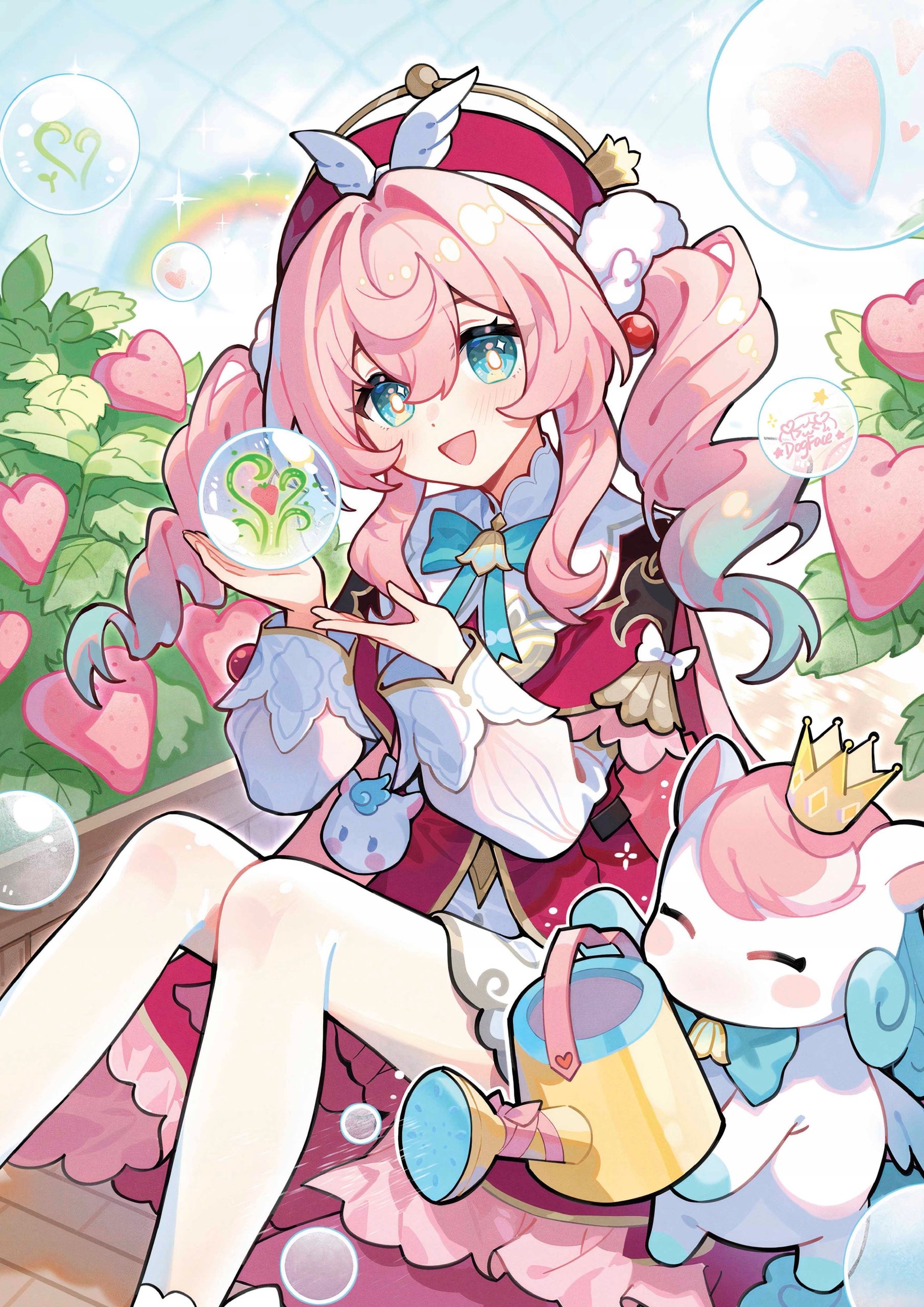 Plakat A3 Honkai Star Rail Hsr Anime Gra Hyacine