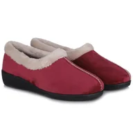 Kapcie damskie - Pantofle damskie hiszpańskie Neles 4865-P BURDEOS R.38 - miniaturka - grafika 1
