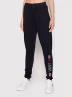 Spodnie sportowe damskie - Tommy Hilfiger Damskie spodnie dresowe UW0UW03599 DW5 Rozmiar S) - miniaturka - grafika 1