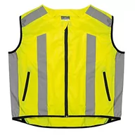 Odzież motocyklowa - Lampa kamizelka odblaskowa, żółta, rozmiar M - miniaturka - grafika 1