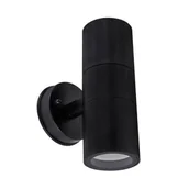 Lampy ogrodowe - Ideus Ścienna LAMPA ogrodowa GORDON 03937 elewacyjna OPRAWA zewnętrzna tuba IP54 czarna 03937 - miniaturka - grafika 1