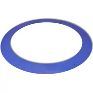 Akcesoria do trampolin - vidaXL Osłona sprężyn PE do okrągłych trampolin 12 ft/3,66 m, niebieska - miniaturka - grafika 1