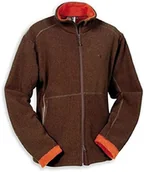 Kurtki męskie - Tatonka Style męska kurtka polarowa "Jasper Jacket" brązowy S - miniaturka - grafika 1