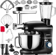 Roboty kuchenne - Kerch Rotary Black 6,2L Akcesoria - miniaturka - grafika 1