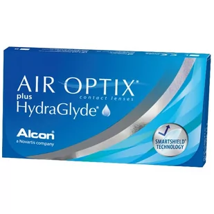 Air Optix, Plus HydraGlyde, Soczewki miesięczne -6.75, 6 szt. - Soczewki kontaktowe - miniaturka - grafika 1
