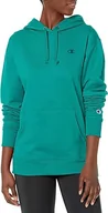 Bluzy damskie - Champion Damska bluza z okrągłym dekoltem, Powerblend oversize bluza polarowa dla kobiet, nasze najlepsze bluzy dla kobiet, Aqua Tonic-407d55, XXL - miniaturka - grafika 1