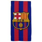 Koce i narzuty dla dzieci - FC Barcelona: Ręcznik - 100 x 180 cm - miniaturka - grafika 1