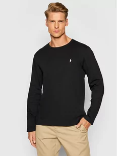 Ralph Lauren Polo Longsleeve Sle 714844759001 Czarny Regular Fit - Bluzy męskie - miniaturka - grafika 1